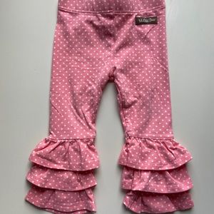 Matilda Jane polka dot flare leggings 12-18 months